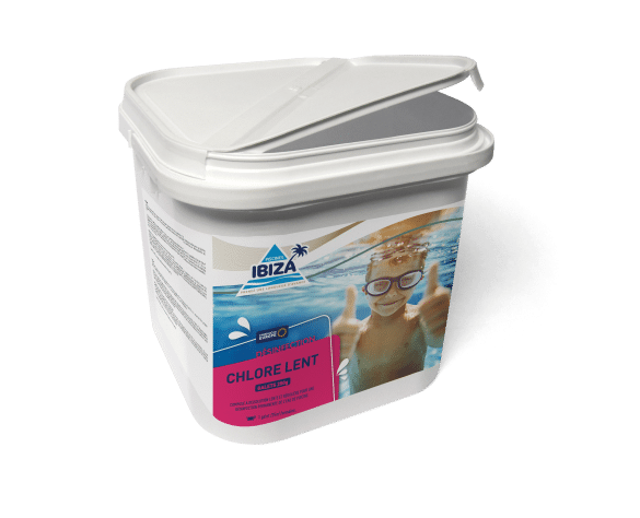 Chlore lent galets 250 g - 5 kg - Piscine-nord