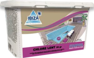 Chlore lent pastilles 1kg IBIZA