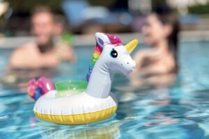 Set de 3 portes gobelet licorne
