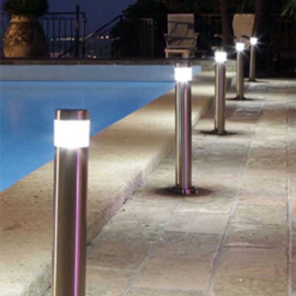 Borne Inox 18 Led RGB – Image 2