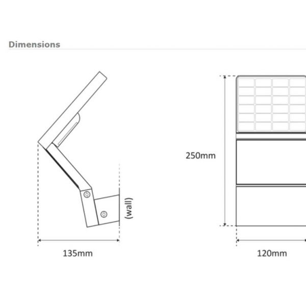 Applique Solaire Anthracite – Image 3