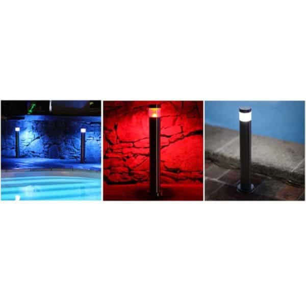 Borne Inox 18 Led RGB – Image 4